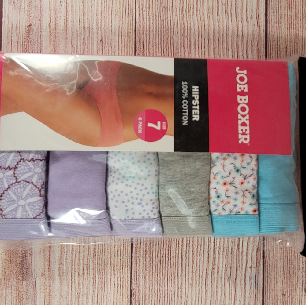 Joe Boxer Cotton Hipster Size 7